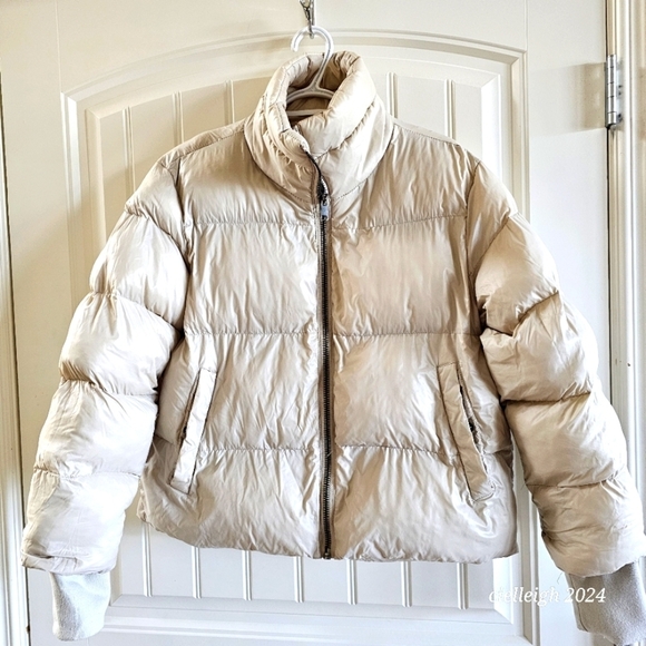 Dynamite Cream Puffer Jacket - Picture 1 of 6